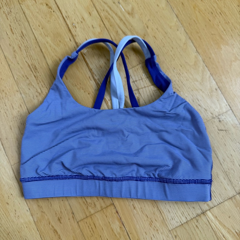 Lululemon Energy Bra - Purple Multi Size 2